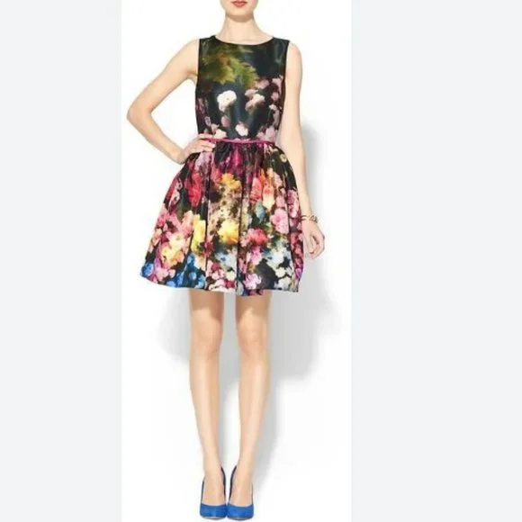 RED Valentino | Dresses | Red Valentino Floral Print Mini